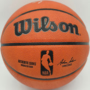 Allen Iverson Autographed Authentic Series Indoor/Outdoor Basketball Philadelphia 76ers Beckett BAS Witness Stock #253645