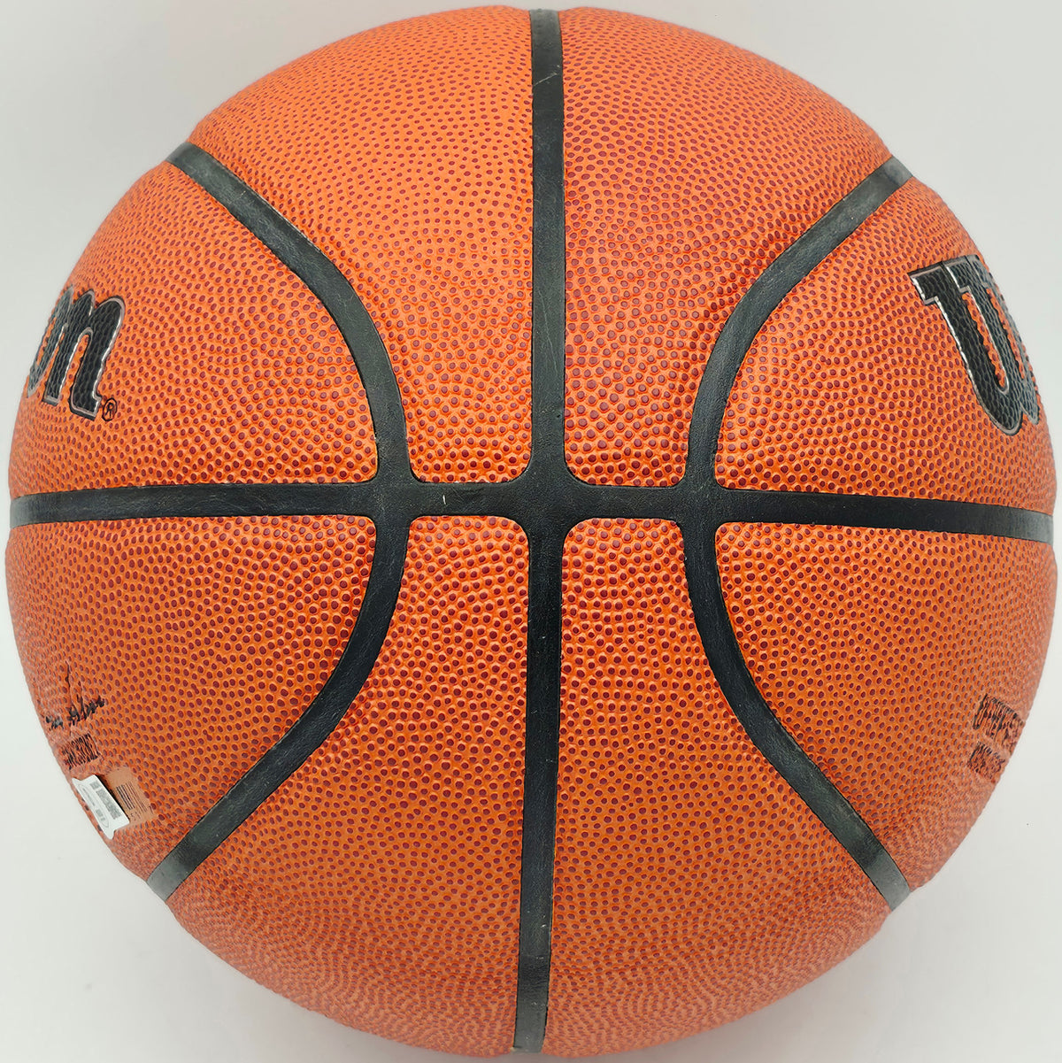 Allen Iverson Autographed Authentic Series Indoor/Outdoor Basketball Philadelphia 76ers Beckett BAS Witness Stock #253645
