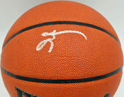 Allen Iverson Autographed Authentic Series Indoor/Outdoor Basketball Philadelphia 76ers Beckett BAS Witness Stock #253646