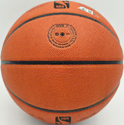 Allen Iverson Autographed Authentic Series Indoor/Outdoor Basketball Philadelphia 76ers Beckett BAS Witness Stock #253646
