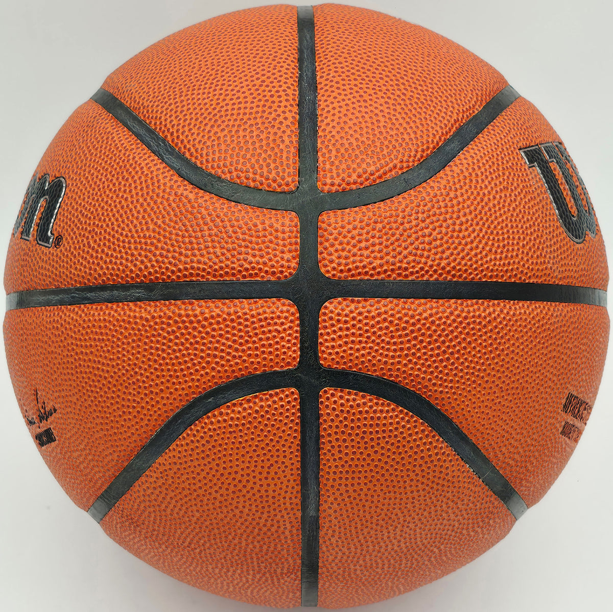 Allen Iverson Autographed Authentic Series Indoor/Outdoor Basketball Philadelphia 76ers Beckett BAS Witness Stock #253646