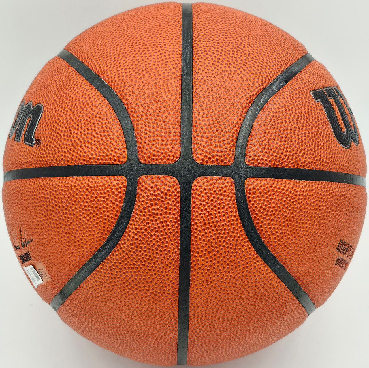 Allen Iverson Autographed Authentic Series Indoor/Outdoor Basketball Philadelphia 76ers Beckett BAS Witness Stock #253646