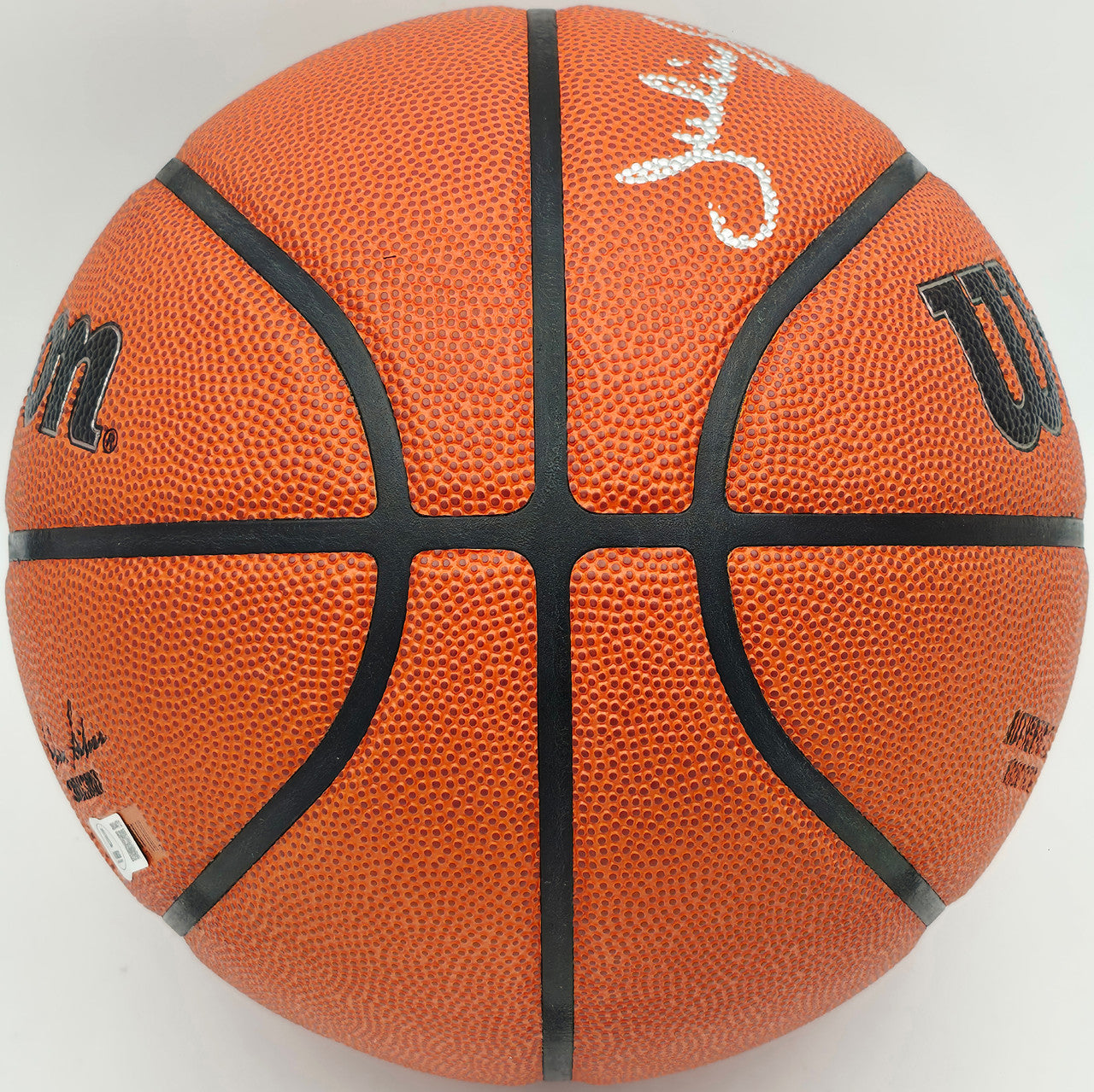 Julius "Dr. J" Erving Autographed Authentic Series Indoor/Outdoor Basketball Philadelphia 76ers Beckett BAS Witness Stock #253708