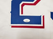 Texas Rangers Adrian Beltre Autographed White Jersey JSA Stock #253734