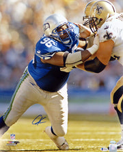 Cortez Kennedy Autographed Framed 16x20 Photo Seattle Seahawks Beckett BAS Stock #254234