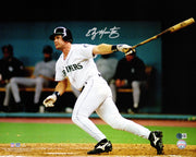 Edgar Martinez Autographed Framed 16x20 Photo Seattle Mariners The Double Beckett BAS Witness Stock #254238