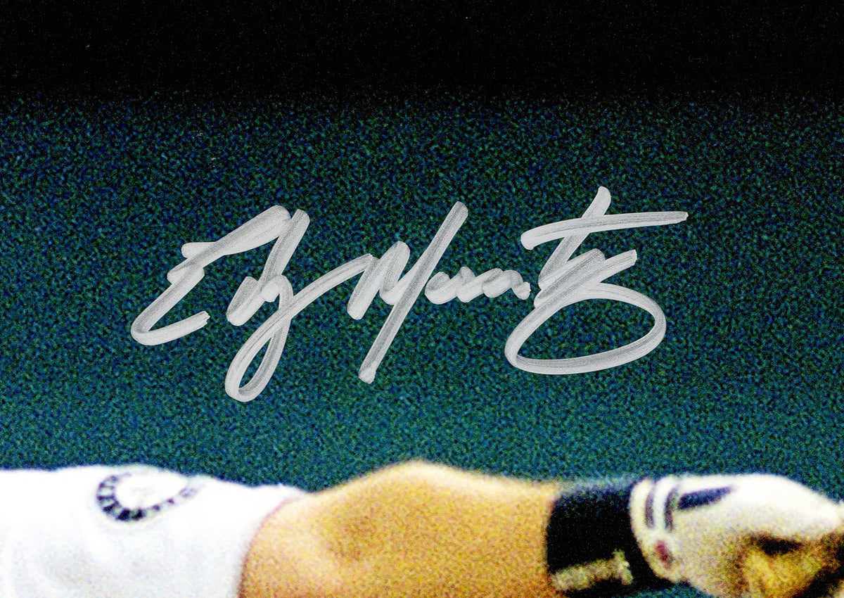 Edgar Martinez Autographed Framed 16x20 Photo Seattle Mariners The Double Beckett BAS Witness Stock #254238