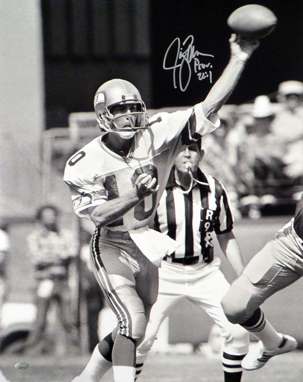 Jim Zorn Autographed Framed 16x20 Photo Seattle Seahawks MCS Holo Stock #254242