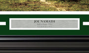 Joe Namath Autographed Framed 16x20 Photo New York Jets Beckett BAS Witness Stock #254243
