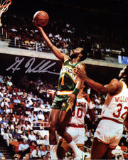Gus Williams Autographed Framed 8x10 Photo Seattle Supersonics MCS Holo Stock #254273