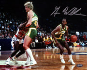 Gus Williams Autographed Framed 8x10 Photo Seattle Supersonics MCS Holo Stock #254274