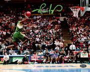 Shawn Kemp Autographed Framed 8x10 Photo Seattle Supersonics Slam Dunk Contest MCS Holo Stock #254298