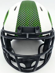 Brian Blades Autographed Seattle Seahawks Lunar Eclipse White Speed Mini Helmet MCS Holo Stock #253616