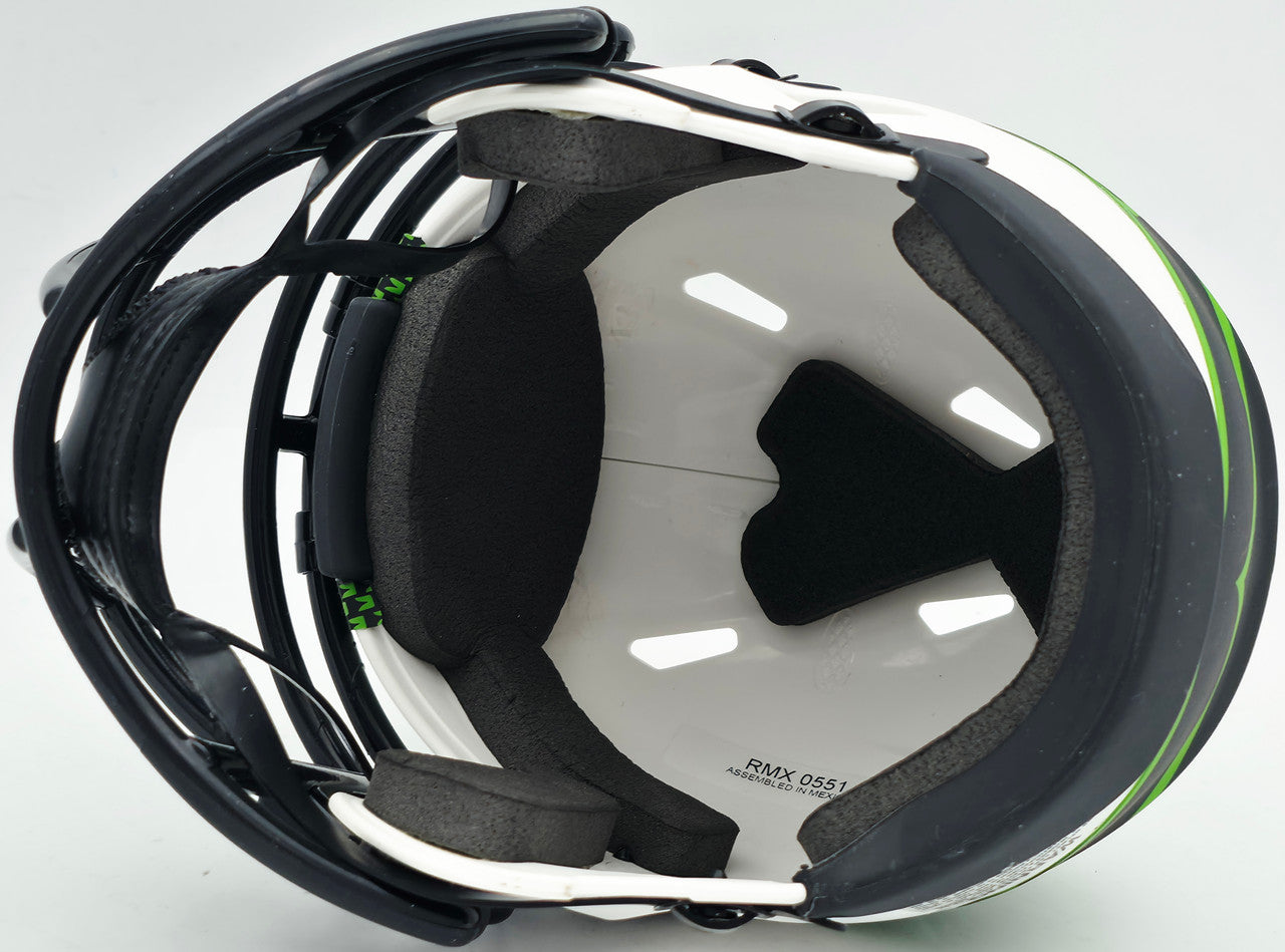 Brian Blades Autographed Seattle Seahawks Lunar Eclipse White Speed Mini Helmet MCS Holo Stock #253616