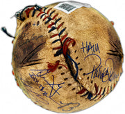 The Sandlot Cast Autographed Official Rawlings Licensed Replica Baseball With 7 Signatures Beckett BAS Witness Stock #253585