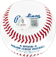 Sammy Sosa & Mark McGwire Autographed Official MLB Baseball Chicago Cubs, St. Louis Cardinals Beckett BAS Witness Stock #253599