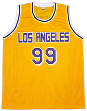 Fletch Chevy Chase Autographed Yellow Jersey Beckett BAS QR Stock #253590