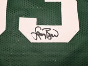 Boston Celtics Larry Bird Autographed Green Jersey PSA/DNA ITP Stock #253569