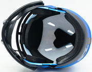 Jonathan Taylor Autographed Indianapolis Colts Rave Blue Speed Mini Helmet Beckett BAS Witness Stock #254433