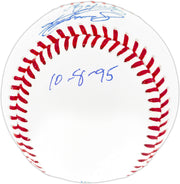 Ken Griffey Jr. & Edgar Martinez Autographed Official MLB Baseball Seattle Mariners LE #/95 "The Double" Beckett BAS Witness Stock #255987