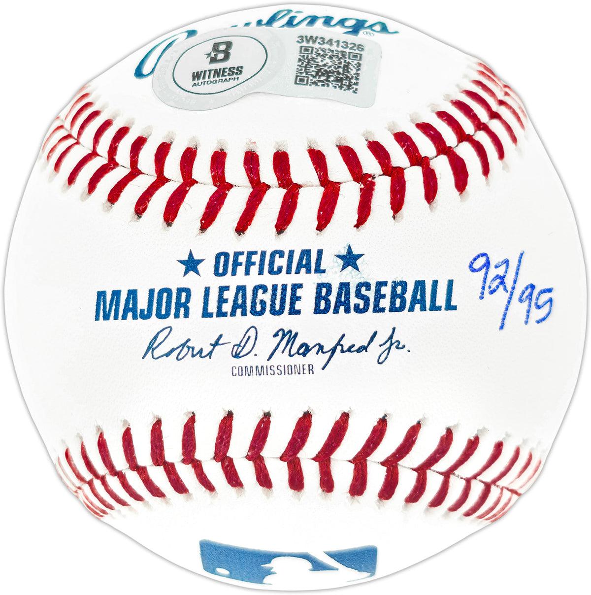 Ken Griffey Jr. & Edgar Martinez Autographed Official MLB Baseball Seattle Mariners LE #/95 "The Double" Beckett BAS Witness Stock #255987