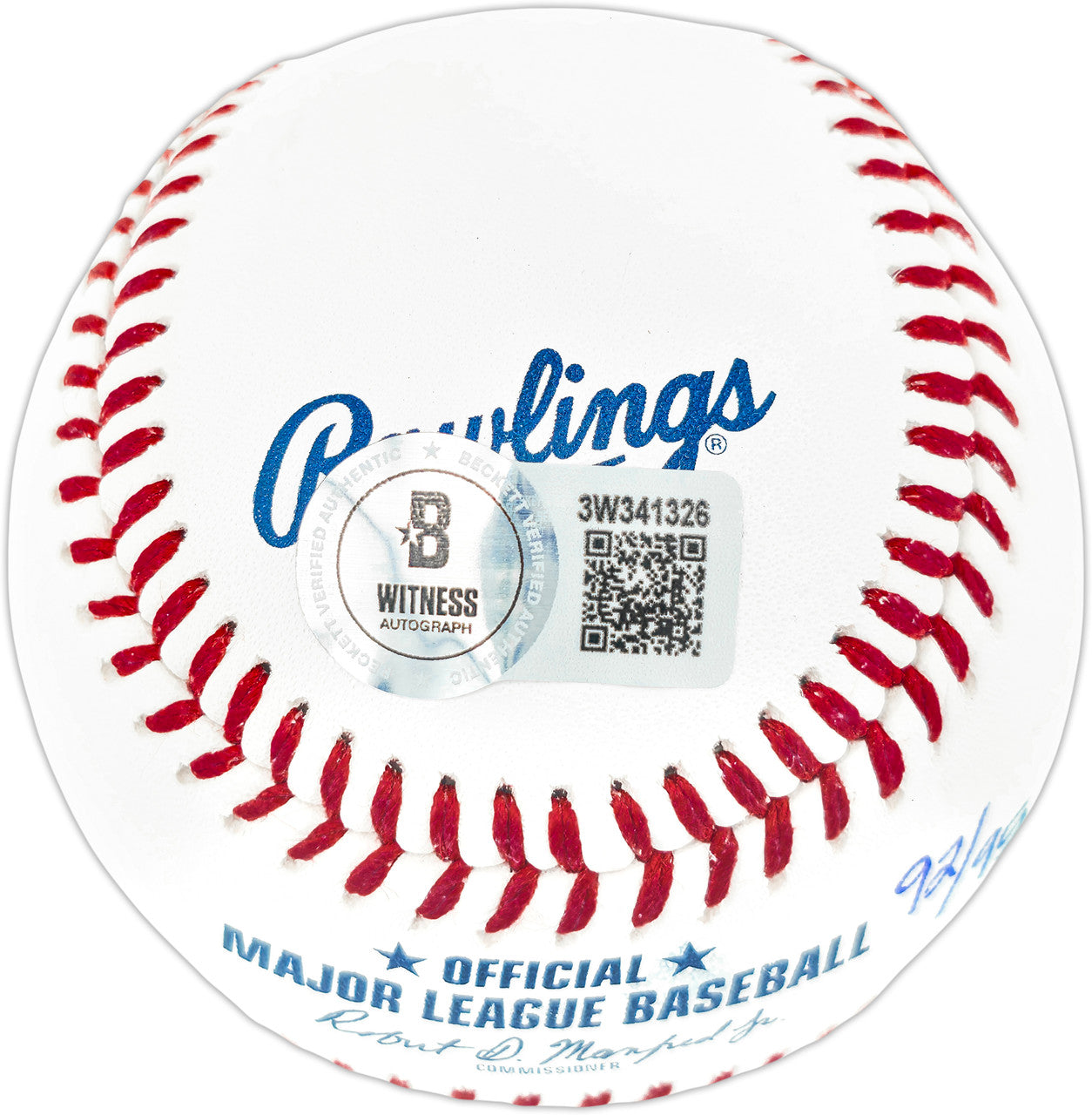 Ken Griffey Jr. & Edgar Martinez Autographed Official MLB Baseball Seattle Mariners LE #/95 "The Double" Beckett BAS Witness Stock #255987