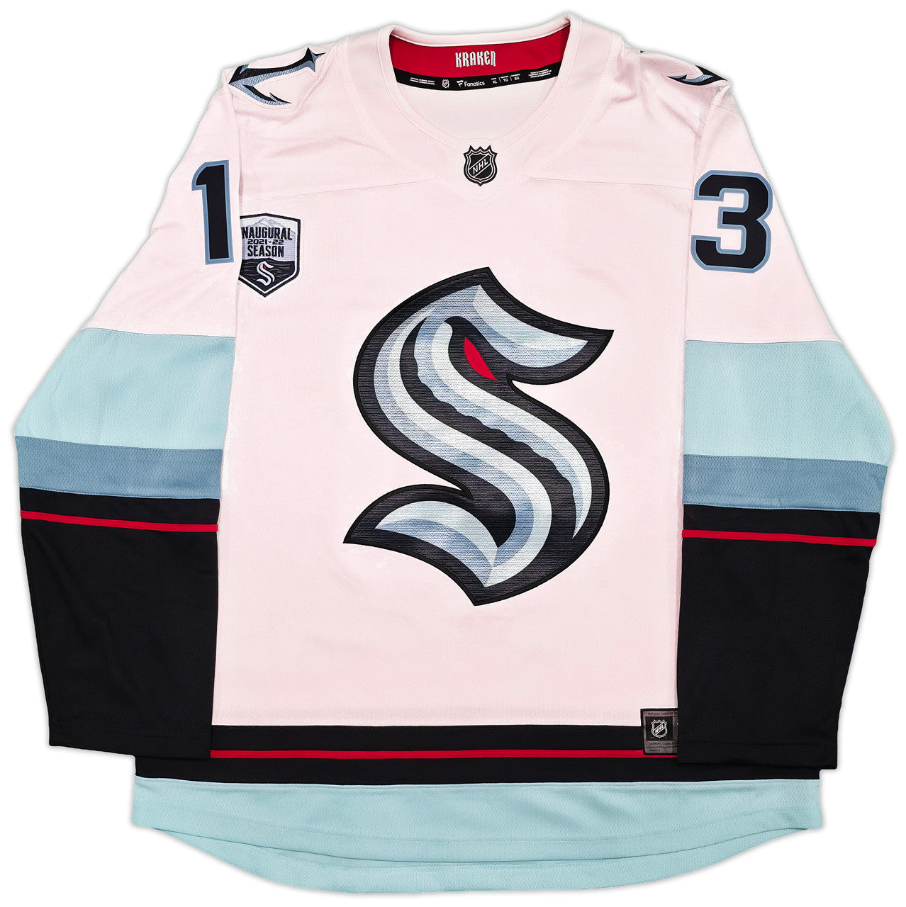 Seattle Kraken Brandon Tanev Autographed White Fanatics Jersey Size XL Fanatics Holo Stock #254455