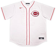 Cincinnati Reds Ken Griffey Jr. Autographed White Nike Jersey Size XL Beckett BAS Witness Stock #255486
