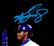 Ken Griffey Jr. & Sr. Autographed Framed 16x20 Photo Seattle Mariners Back To Back HR's Beckett BAS Witness Stock #256661