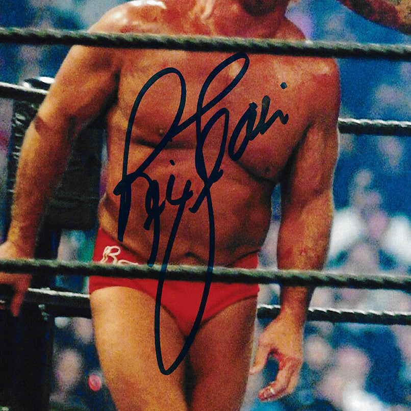 Ric Flair Autographed Framed 11x14 Photo WWE vs. Undertaker JSA Stock #256666