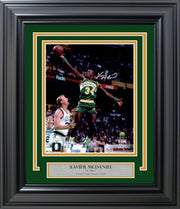 Xavier McDaniel Autographed Framed 8x10 Photo Seattle Supersonics MCS Holo Stock #256690