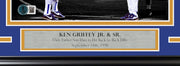 Ken Griffey Jr. & Sr. Autographed Framed 8x10 Photo Seattle Mariners Beckett BAS Witness Stock #256693