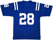 Indianapolis Colts Jonathan Taylor Autographed Blue Jersey Beckett BAS Witness Stock #256838