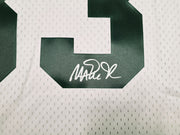 Michigan State Spartans Magic Johnson Autographed White Authentic Mitchell & Ness 1978-79 College Vault Jersey Size XL Beckett BAS Witness Stock #256714