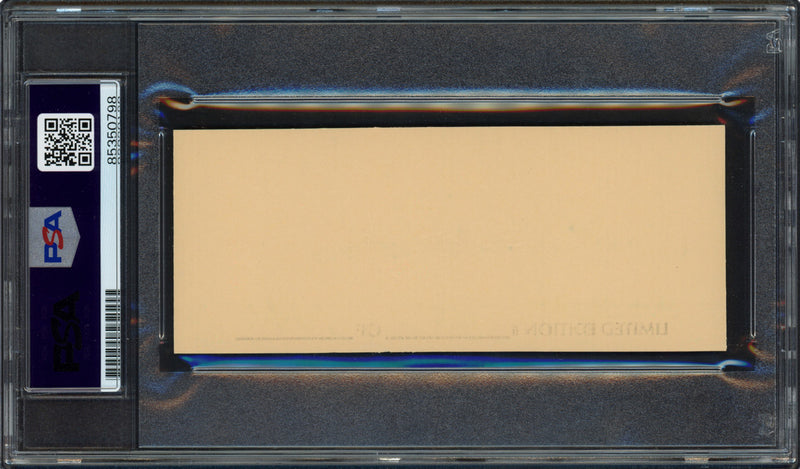 Ted Williams Autographed 2x5 Cut Signature Boston Red Sox Auto Grade Gem Mint 10 LE #/1941 PSA/DNA Stock #256703