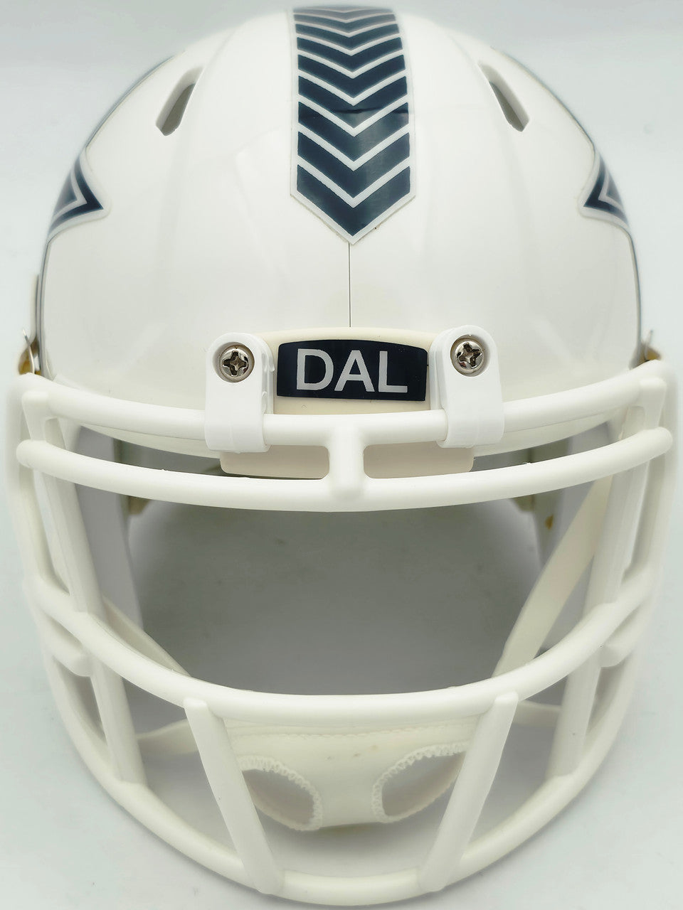 Micah Parson Autographed Dallas Cowboys White Salute To Service Speed Mini Helmet Fanatics Holo Stock #256992