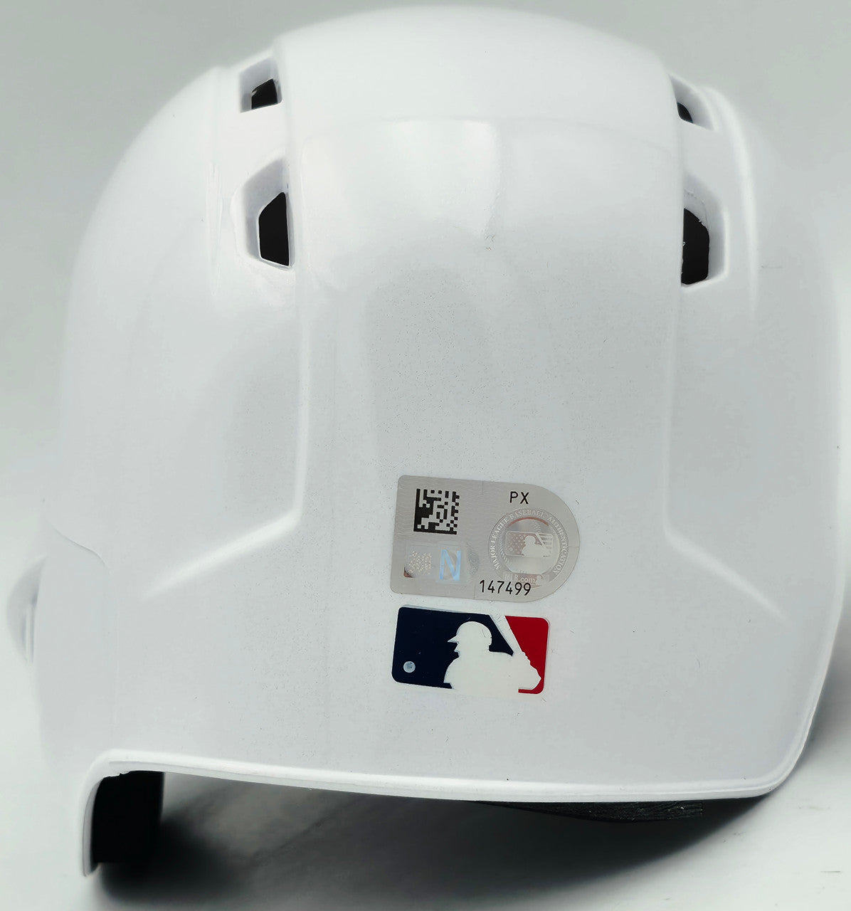 Kris Bryant Autographed Chicago Cubs Chrome White Mini Helmet Fanatics & MLB Holo Stock #257015