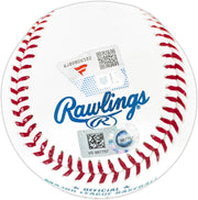 Roman Anthony Autographed Official MLB Baseball Boston Red Sox Fanatics & MLB Holo Stock #256986