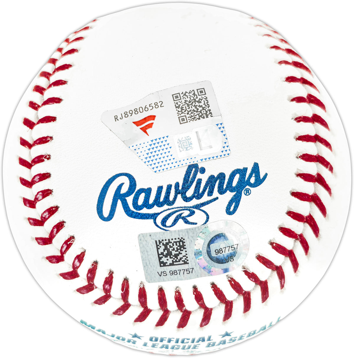 Roman Anthony Autographed Official MLB Baseball Boston Red Sox Fanatics & MLB Holo Stock #256986