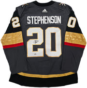 Las Vegas Golden Knights Chandler Stephenson Autographed Gray Adidas Authentic Climalite Jersey Size 54 Fanatics Holo Stock #256995