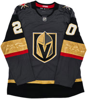 Las Vegas Golden Knights Chandler Stephenson Autographed Gray Adidas Authentic Climalite Jersey Size 54 Fanatics Holo Stock #256995