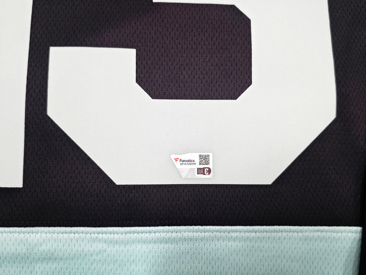 Seattle Kraken Brandon Tanev Autographed Blue & Green Fanatics Reverse Retro Jersey Size XL Fanatics Holo Stock #257011