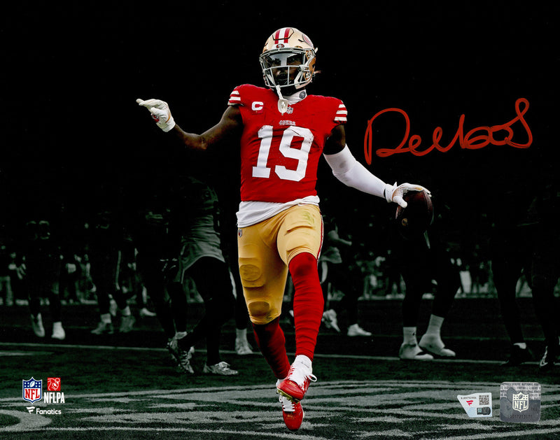 Deebo Samuel Autographed 11x14 Photo San Francisco 49ers Spotlight Fanatics Holo Stock #257016