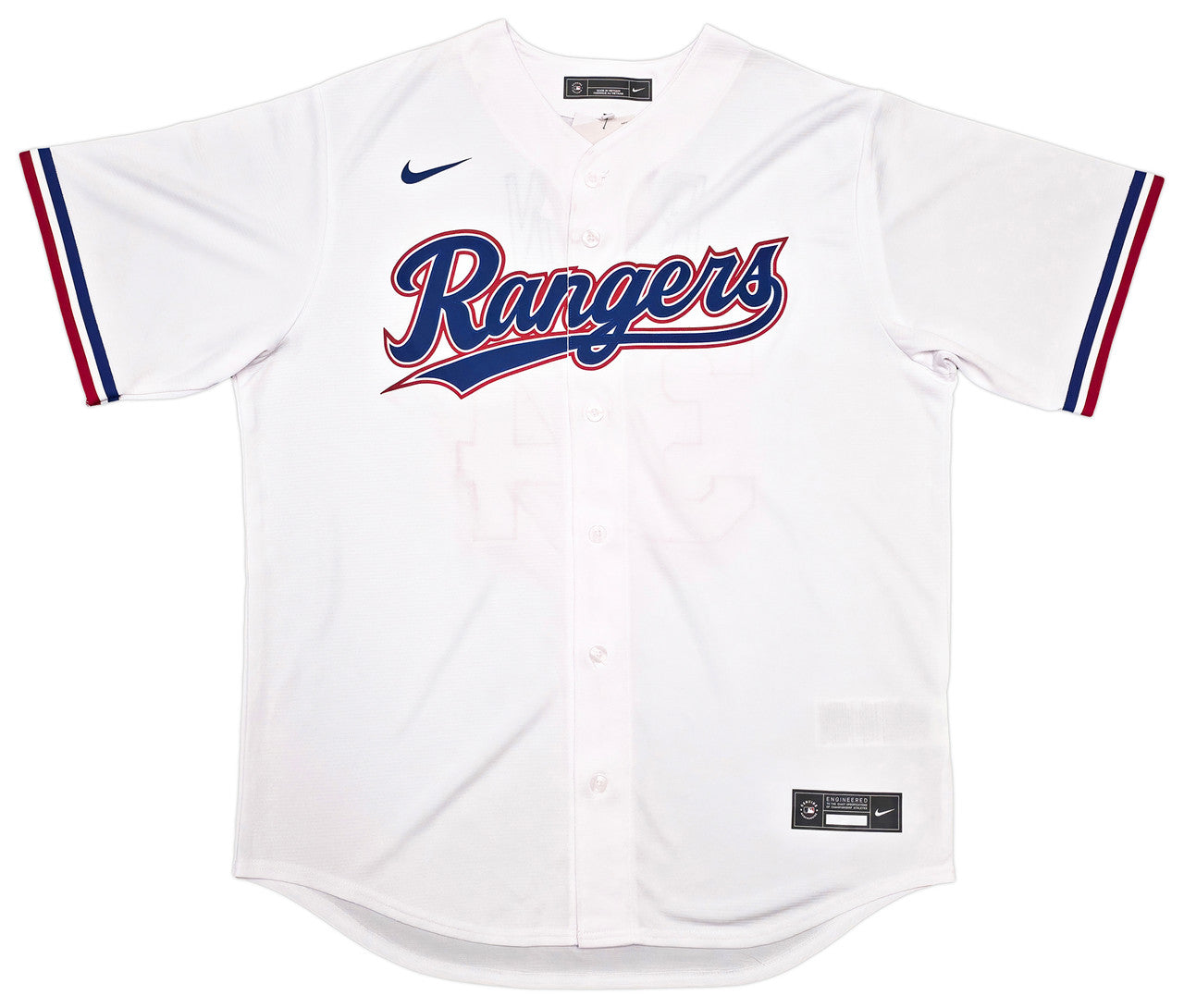Texas Rangers Nolan Ryan Autographed White Nike Jersey Size XXL PSA/DNA ITP Stock #257232