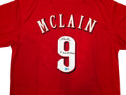 Cincinnati Reds Matt McLain Autographed Red Jersey "1st MLB HR 5/23/23" Beckett BAS Witness Stock #257831