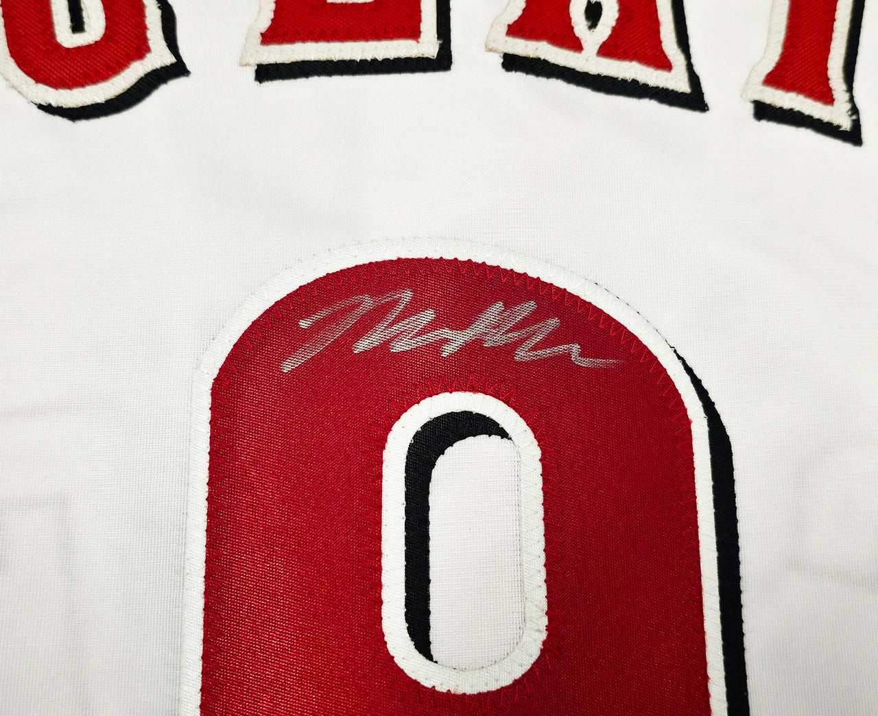 Cincinnati Reds Matt McLain Autographed White Jersey "MLB Debut 5/15/23" Beckett BAS Witness Stock #257832