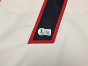 1999 Team USA Women's Soccer World Cup Champions Autographed White Jersey With 8 Signatures Including Hamm & Chastain Beckett BAS Witness Stock #257835