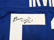 Seattle Seahawks Bruce Irvin Autographed Blue Throwback Jersey "SB XLVIII Champs" MCS Holo Stock #257839