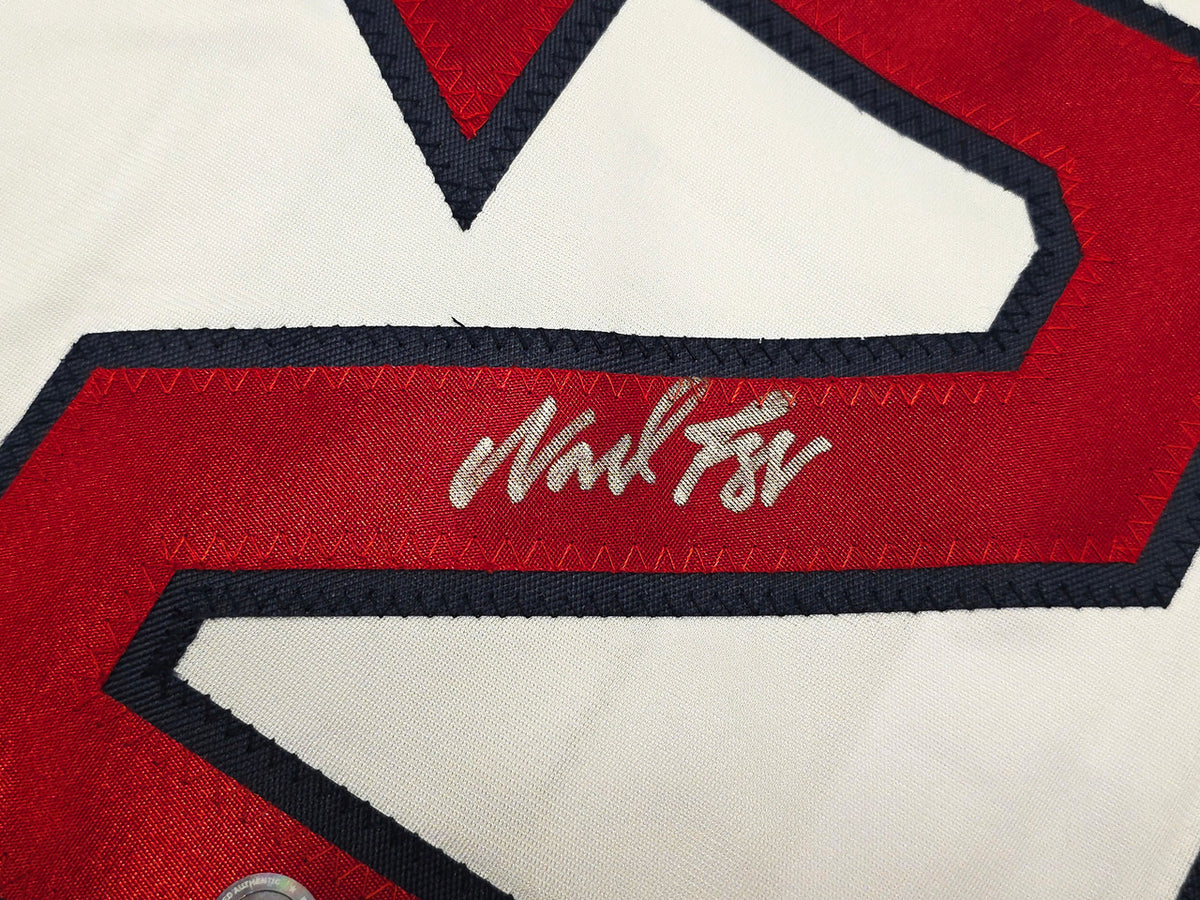 Boston Red Sox Wade Boggs Autographed White Jersey Beckett BAS Witness Stock #257836