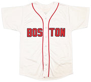 Boston Red Sox Wade Boggs Autographed White Jersey Beckett BAS Witness Stock #257836